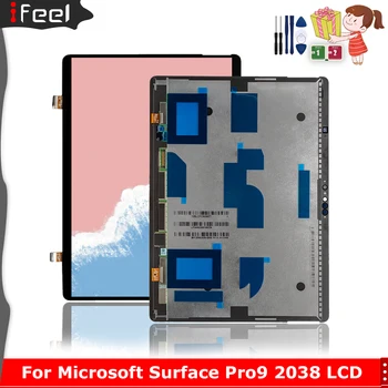 Оригинални LCD дисплей За Microsoft Surface Pro 9 2038 LCD дисплей Със Сензорен екран и Дигитайзером възли За Surface Pro 9 Pro9 LCD
