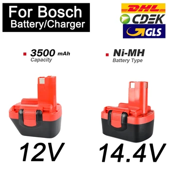 Безплатна Доставка За Bosch 14,4 V 12V Батерия D70745 PSR 12 GSR 12 VE-2 GSB12 VE-2 Акумулаторна Батерия BAT038 BAT043 BAT045 BAT040
