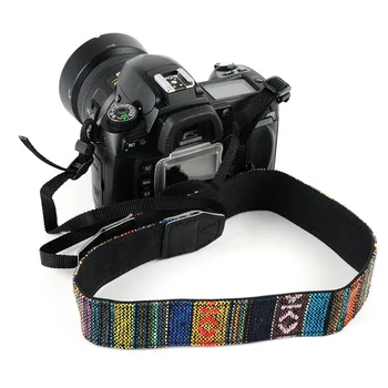 Каишка за фотоапарат Универсална презрамка за фотоапарати, сменящи се с каишка за Canon, Sony, Nikon, Fuji Pentax SLR Olympus DSLR фотоапарат