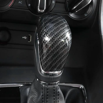за MG ZS 2017-2020 EV MG6, дръжка за смяна на предавките от въглеродни влакна, малка перука на темето на главата, автомобилни Аксесоари