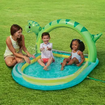 детски надуваем басейн с арка размер на 59 см