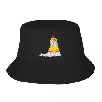Детски панама с шарени пилета и котки, шапки-каре, шапки рибар в стил хип-хоп, летни шапки унисекс за плажната риболов