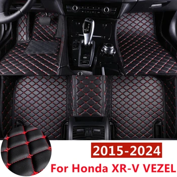 SJ XPE ALL Weather Custom Подходящ За Honda XR-V VEZEL 2015-24 Автомобилни Постелки за Пода Отпред и отзад, Оформление FloorLiner, Авточасти, Подложка за Килими