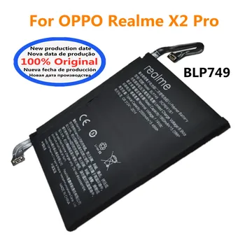 Нова Оригинална батерия 4000 mah BLP749 За OPPO Realme X2 Pro X2Pro RMX1931, Разменени Батерия за телефона Bateria