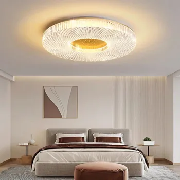 Модерен тавана лампа за спални, led Креативен Дизайн, Топли Акрилни кухненски осветителни тела, лампи за дневна, мед светлина 90-265 В