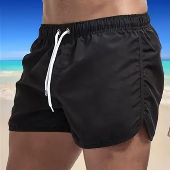 Нови летни мъжки къси панталони, всекидневни дишащи плажни къси панталони, Спортна зала, Джогинг, сърфинг, Плуване, бързо съхнещи къси панталони, Аксесоари за дрехи