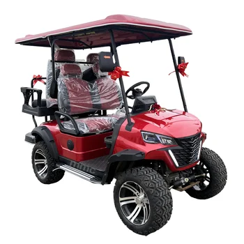 Удобен 2 4 6 8 Местен Екскурзия Класическа Кола Голф-Скутер Бъги 400 W led подсветка Говорител 72 В Програма Smart Electric Golf Cart