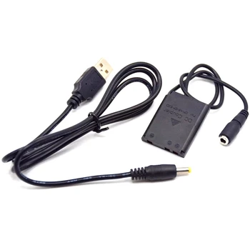USB Кабел dc 4,0*1,7 мм Plug CP-45 Connector Li40B Li42B Фиктивен Батерия за Pentax D-Li63 Fuji NP45 Nikon EN-EL10 KLIC-7006