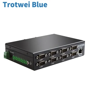 Сървър последователни устройства с 8 порта TCP IP към RS232/485/rs422