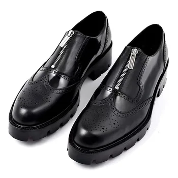 Нови мъжки модел обувки sapato de couro masculino, мъжки модел обувки hommes chaussure от естествена кожа за мъже
