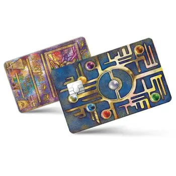 Million Design В присъствието на Капаци за дебитни карти, етикети, в стила аниме за банкови кредитни карти