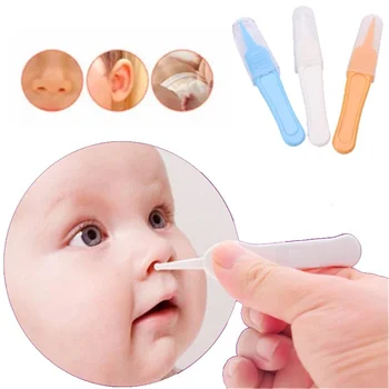 Baby Dig Скоба за Козявки Инструменти за почистване на Ушите, на Носа и на Пъпа Бебета, Пинцети за безопасността на децата, Клещи за почистване на Устната носа Деца, Принадлежности за грижа за Устната носа