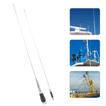 Морска антена, прибиращ се, 26-28 Mhz, любителски радио, риболовна лодка, мобилен УКВ, пластмасов събирам Cb