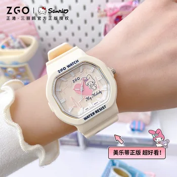 Sanrio Дамски Часовник Hello Kitty Часовник Cinnamoroll Дамски Часовници Разпродажба Дропшиппинг Подаръци Kuromi За Рожден Ден Водоустойчив