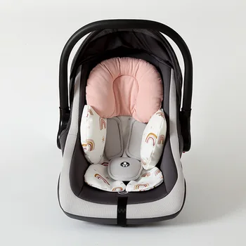Облицовка за седалките на детска количка От дишаща мек памук, Възглавница за седалката на новороденото, Подложка за седалката на детската количка, възглавница за детска количка