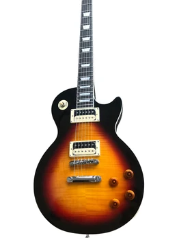 Custom Shop, Произведено в Китай, в Стандартна Електрическа китара с Високо качество, Хромирани Фитинги, Тъмен Слънчев лъч, Безплатна доставка