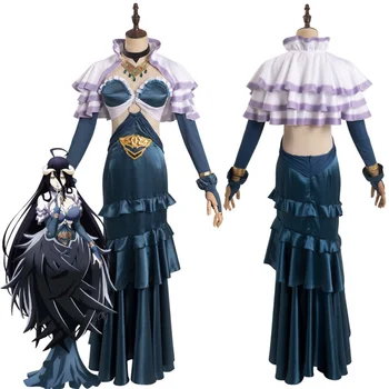 Overlord IV альбедо, костюм за cosplay, костюми за Хелоуин, кралят костюм за парти