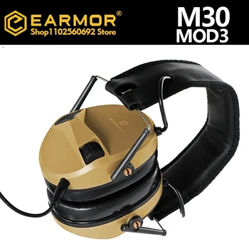 Слушалките С шумопотискане за стрелба с лък, Тактически слушалки M30 MOD3, намаляване на шума, Звукоизолация, Защита на слуха