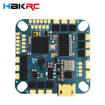 HAKRC F4126 F411 AIO Контролер за полет ICM42688 BLHELI_S 20A/35A ESC Вграден Экранный Барометър, Сензор ток 2-6 S за радиоуправляемого FPV-дрона