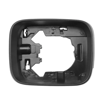 За Jeep Renegade 2016-2021 Външната рамка на огледалото за обратно виждане Страничен капак огледала за обратно виждане със Стъклен капак ляво
