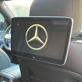 Телевизор В Развлекателна система за задната седалка на автомобила За Mercedes-Ben A B C E S ML GL CLS GLK SLK Class Android 12.0 облегалката за глава С Монитор